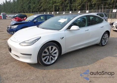 2020 Tesla Model 3 Standard Range Plus Rear-Wheel Drive/Standard Range Rear-Wheel Drive z USA, uszkodzony, nr VIN 5YJ3E1EA2LF634261